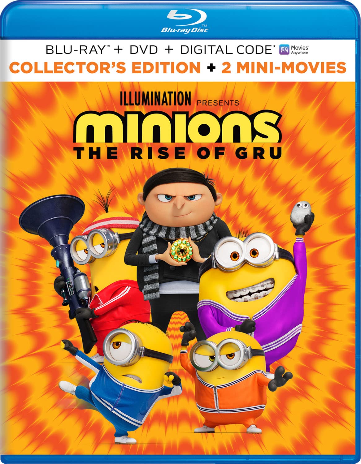 Minions- The Rise of Gru Blu-ray Collectors Edition