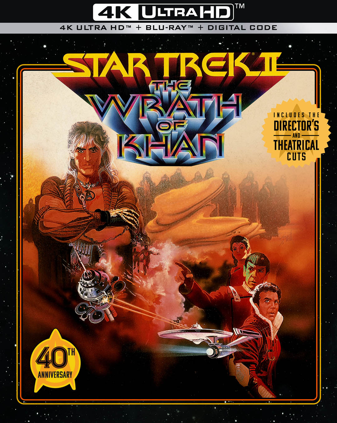 Star Trek II The Wrath of Khan 4k Blu-ray