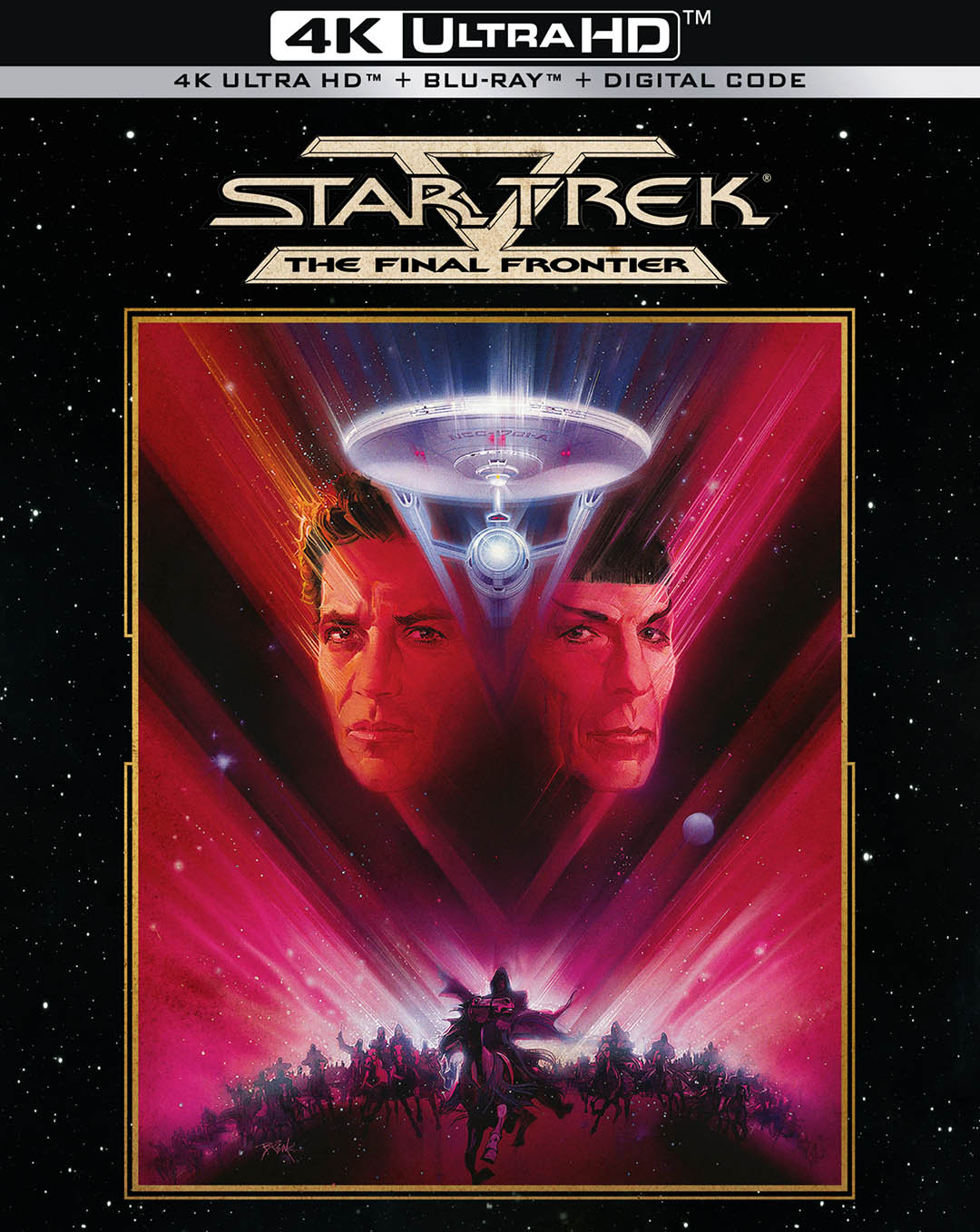 Star Trek V The Final Frontier 4k Blu-ray