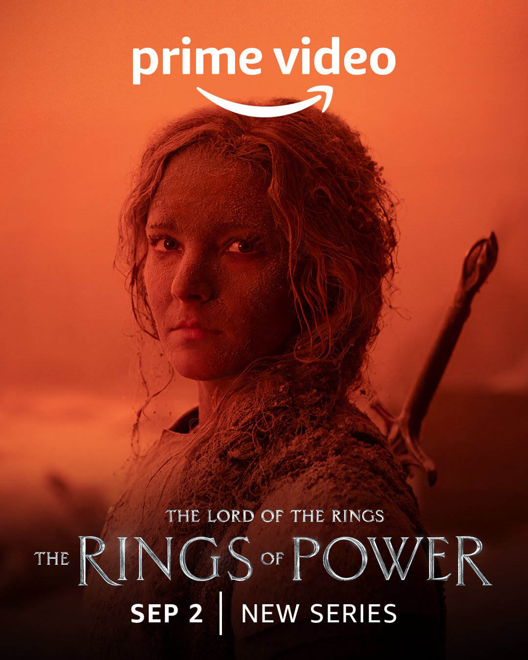 The Lord of the Rings: The Rings of Power Poster Prime Video