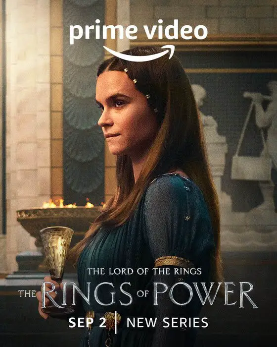 The Lord of the Rings: The Rings of Power Poster Prime Video
