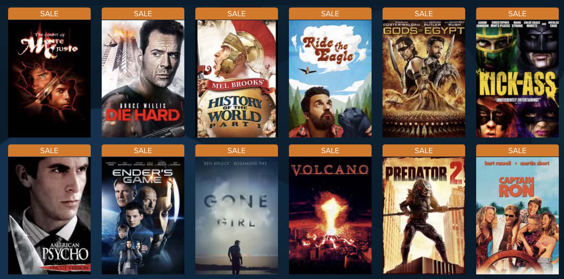 vudu 5 july 4 weekend sale