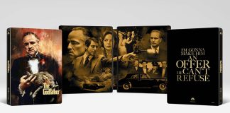 The Godfather 4k Blu-ray SteelBook open