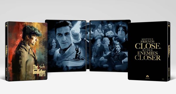 The Godfather Part II 4k Blu-ray SteelBook open