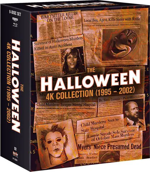 The Halloween 4K Collection 1995 - 2002