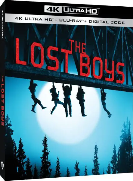 The Lost Boys 4k Blu-ray Combo angle