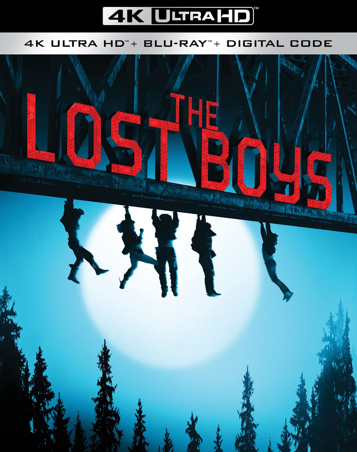 The Lost Boys 4k Blu-ray Combo