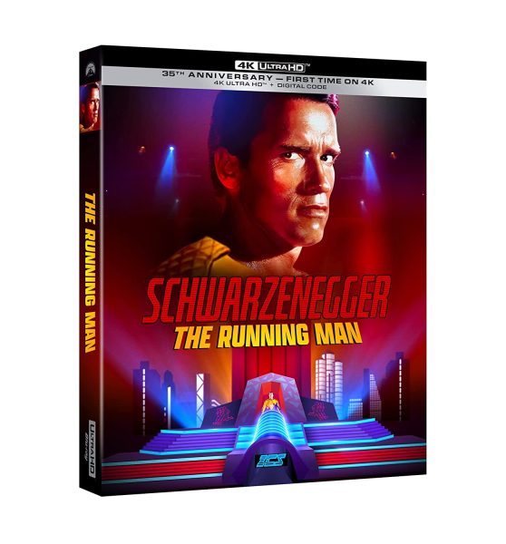 The Running Man 4k SteelBook angle