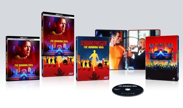 The Running Man 4k Blu-ray SteelBook