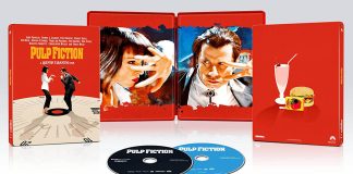 Pulp Fiction 4k Blu-ray SteelBook open