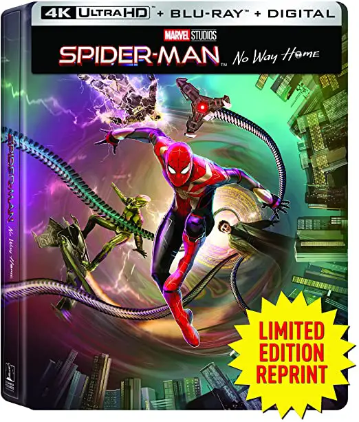Spider-Man-No-Way-Home-4k-Blu-ray-SteelBook-Reprint