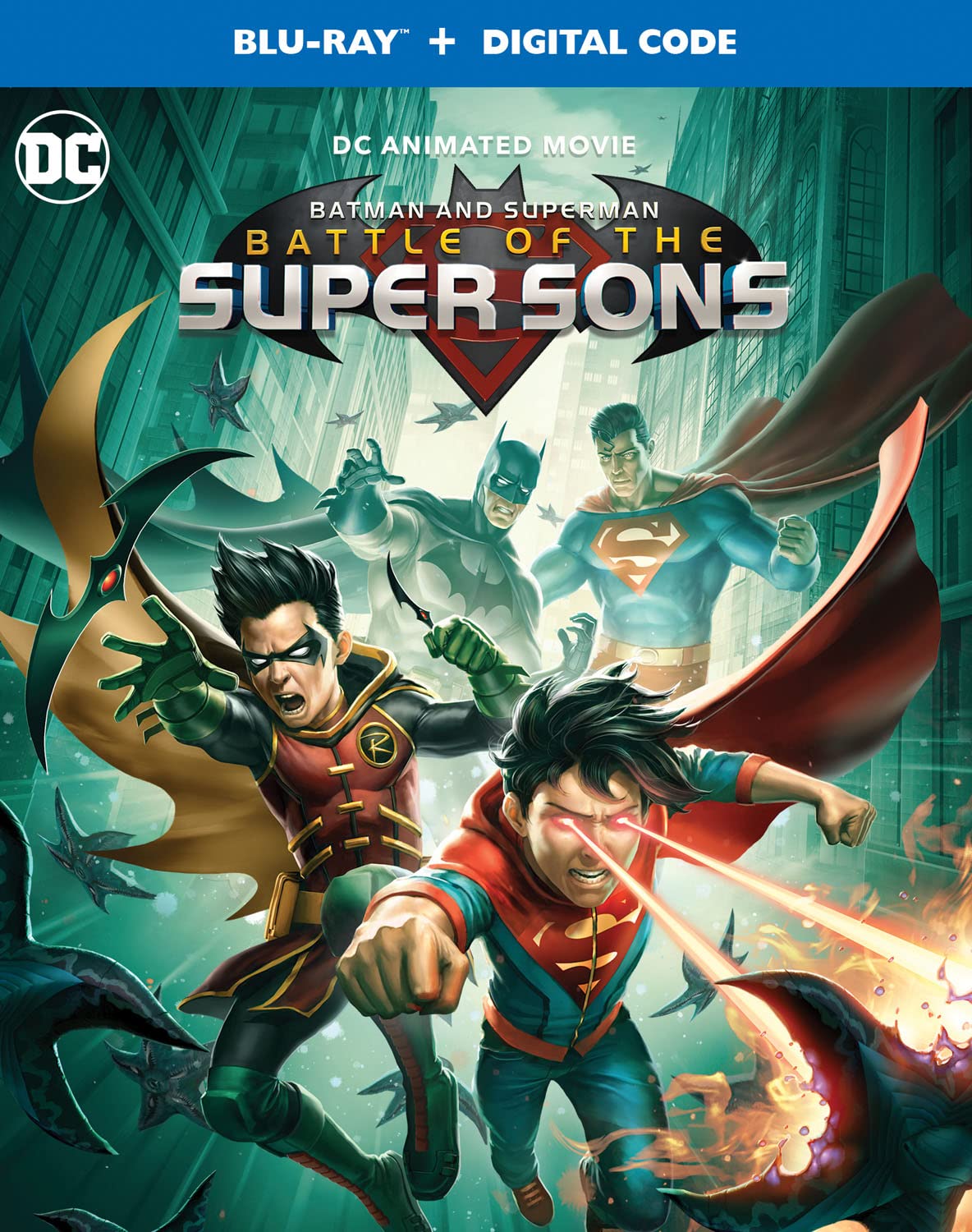 Batman and Superman- Battle of the Super Sons Blu-ray
