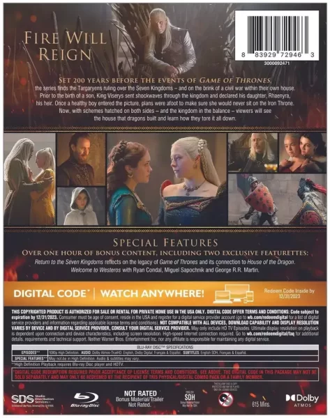 House-of-the-Dragon-Season-One-Blu-ray-reverse