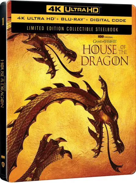 House of the Dragon: Season 1 4k Blu-ray SteelBook