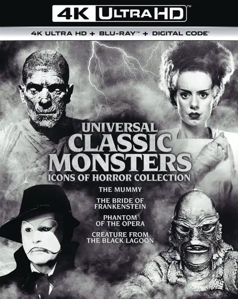 Universal Classic Monsters: Icons of Horror Collection 4k UHD