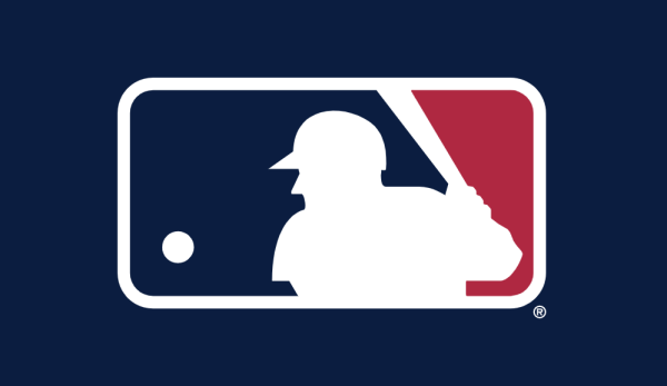 MLB logo on blue 16x9