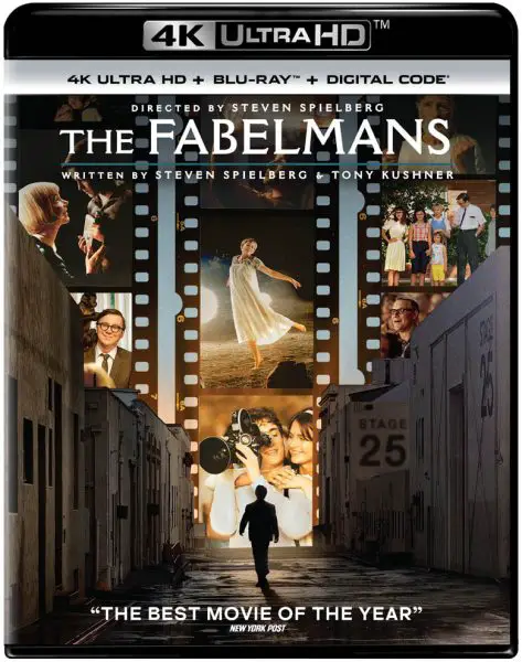 The Fabelmans 4k Blu-ray/Blu-ray/Digital