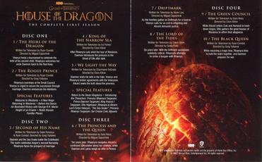 House of the Dragon: The Complete First Season (DVD) [DVD] : :  DVD e Blu-ray