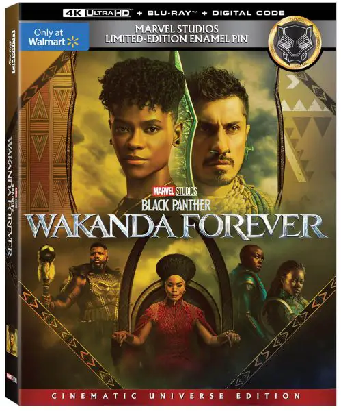 Black Panther: Wakanda Forever 4k Blu-ray Walmart Exclusive