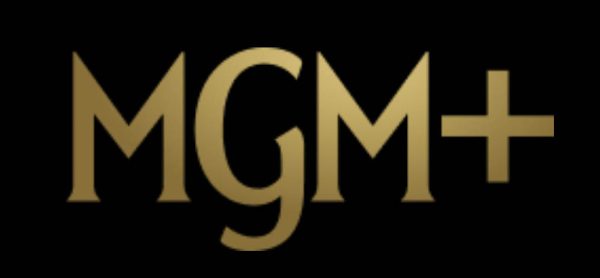 MGM+ logo on black