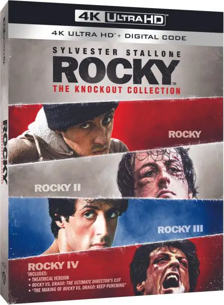 Rocky: The Knockout Collection 4k Blu-ray