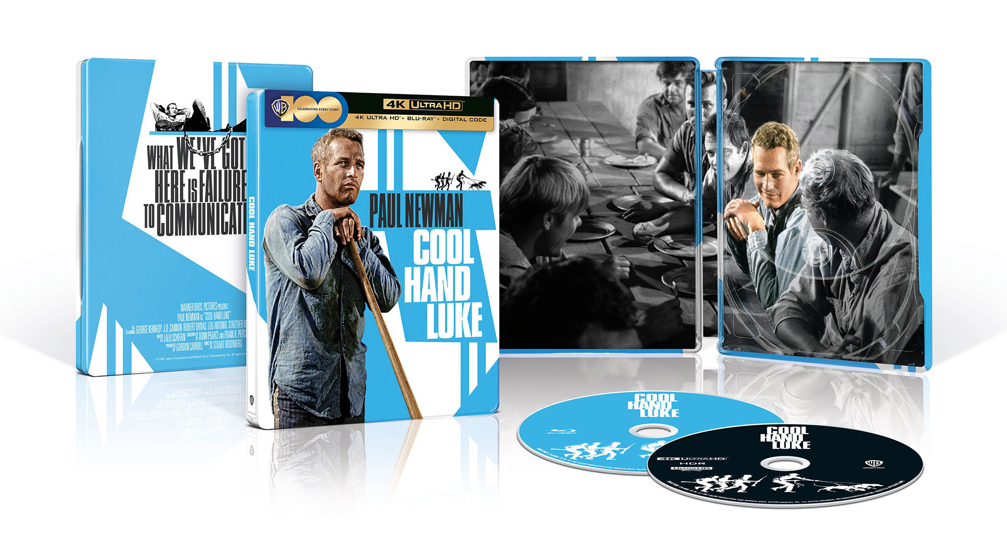 Cool Hand Luke (1967) 4k Blu-ray SteelBook Edition