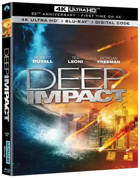 Deep Impact (1998) 4k Blu-ray/Blu-ray/Digital