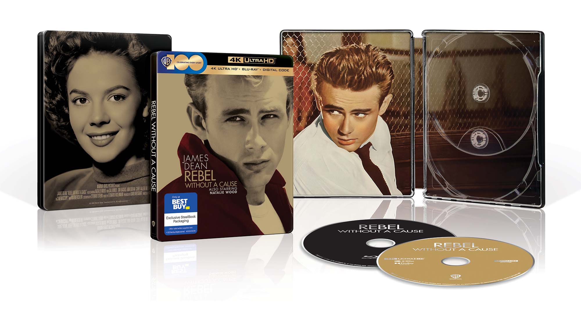 Rebel Without a Cause (1955) 4k Blu-ray Limited Edition SteelBook