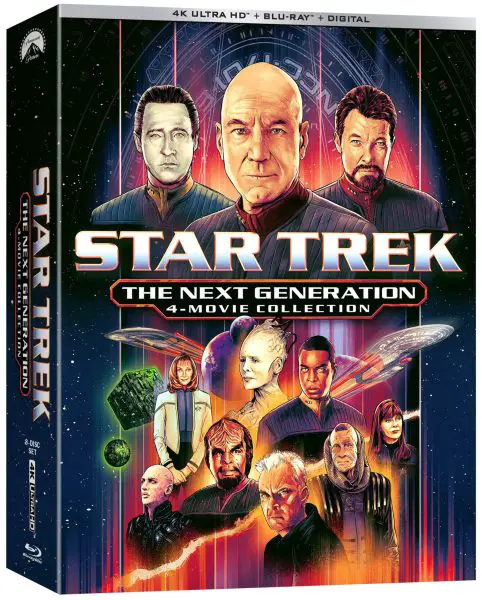 Star Trek: The Next Generation 4-Movie Collection 4k Blu-ray