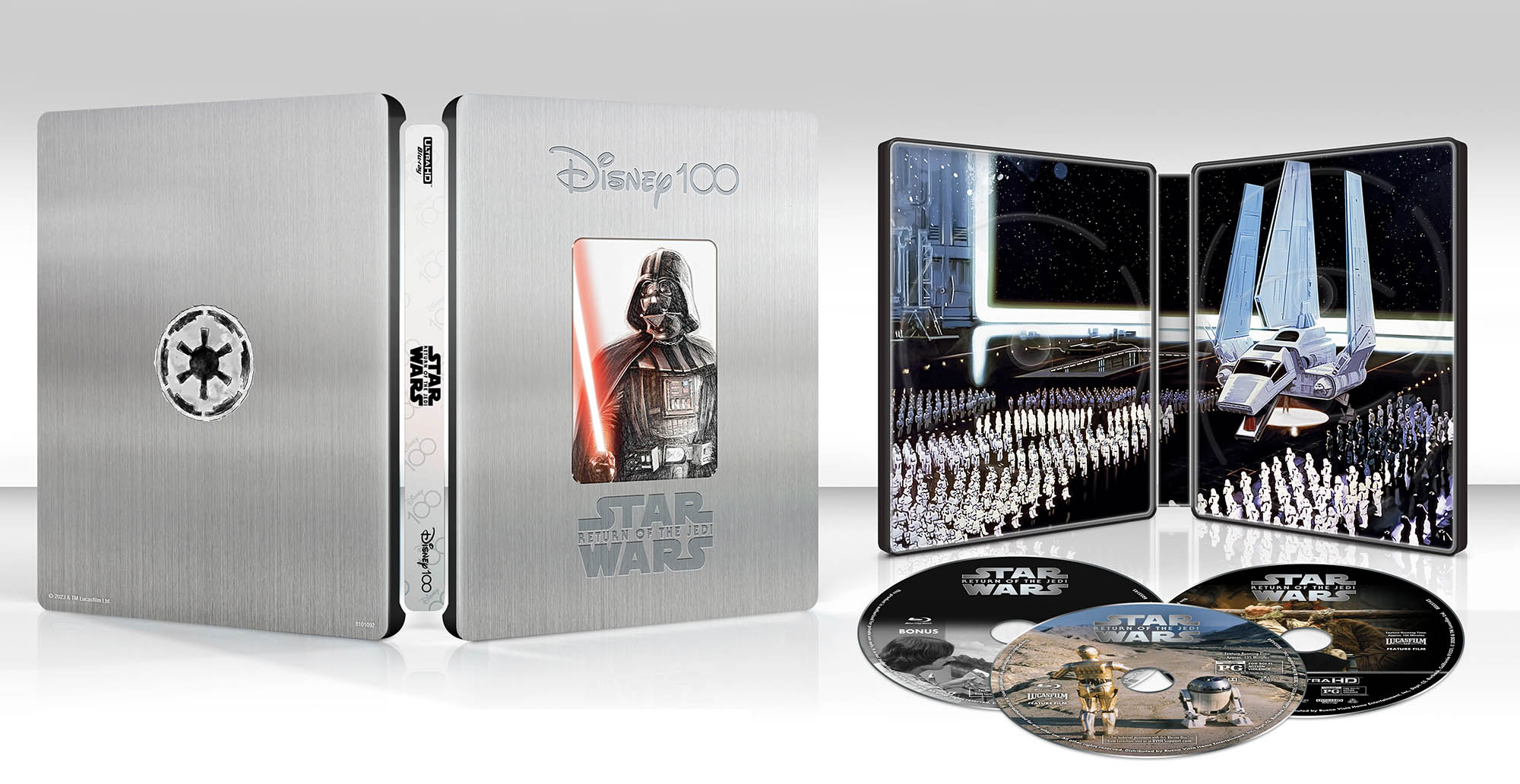 Star Wars: Return of the Jedi (1983) 4k Blu-ray SteelBook Edition 