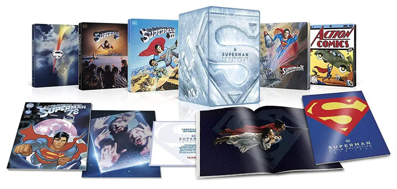 Superman 5-Film Collection 4k Blu-ray