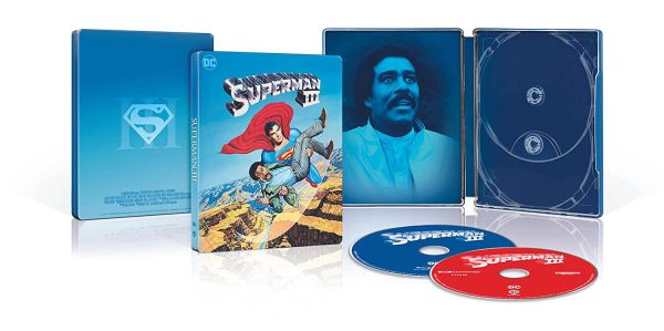 Superman III 4k Blu-ray SteelBook open