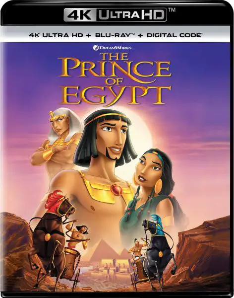 The Prince of Egypt 4k Blu-ray combo edition