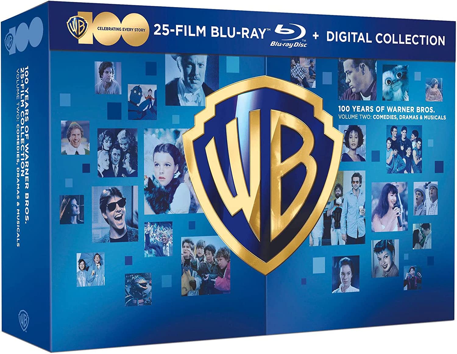 Warner Bros. 100th Anniversary Vol. 2 Blu-ray/Digital "Comedies, Dramas & Musicals"