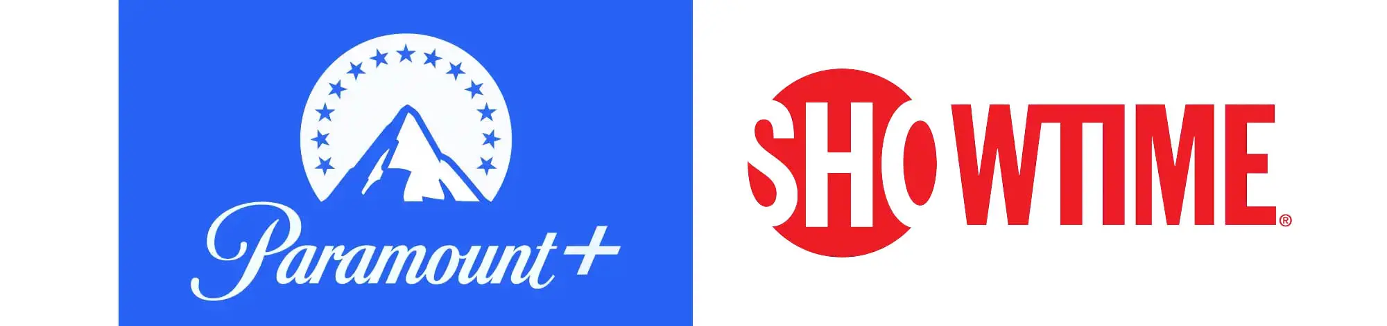 Paramount+ & Showtime logos