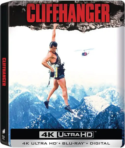 Cliffhanger (1993) 30th Anniversary 4k SteelBook