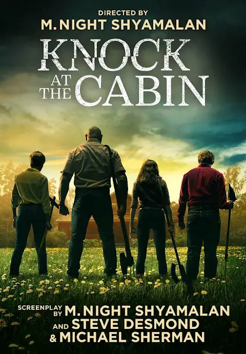 Knock At The Cabin digital poster
