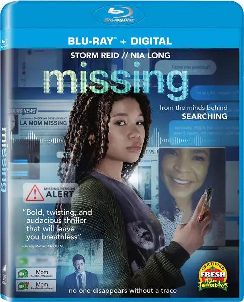 Missing (2023) Blu-ray