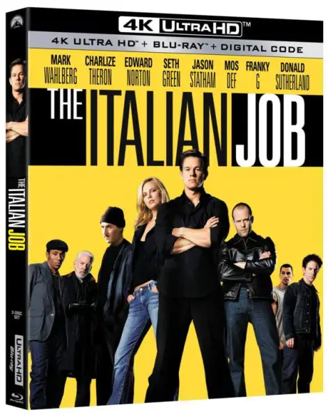 The Italian Job (2003) on 4k Blu-ray