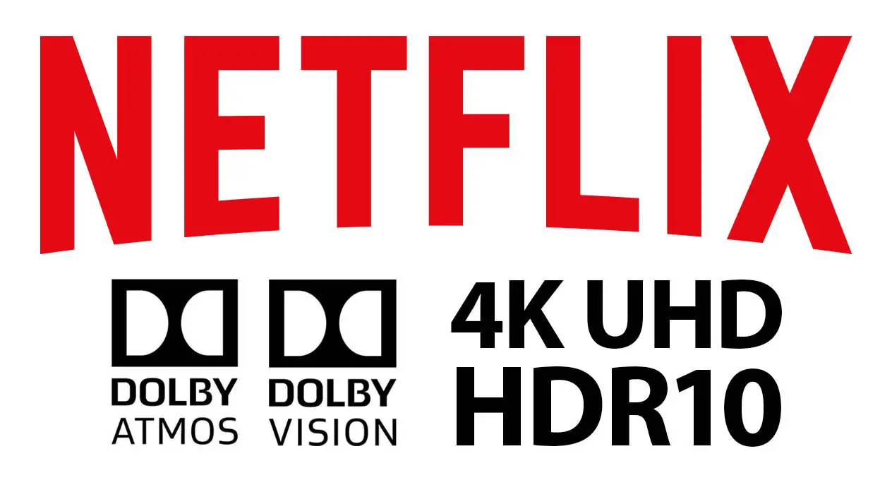 netflix 4k uhd hdr dolby vision atmos logos