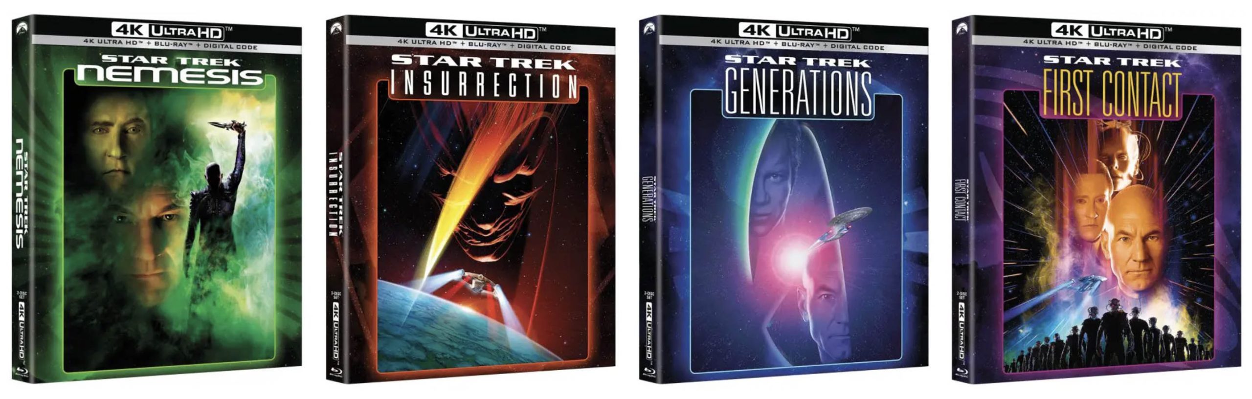 Star Trek: The Next Generation Movies Remastered In 4k With Vision & HDR10 | HD Report