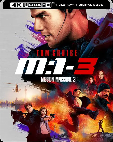 Mission: Impossible 3 (2006) 4k Blu-ray SteelBook