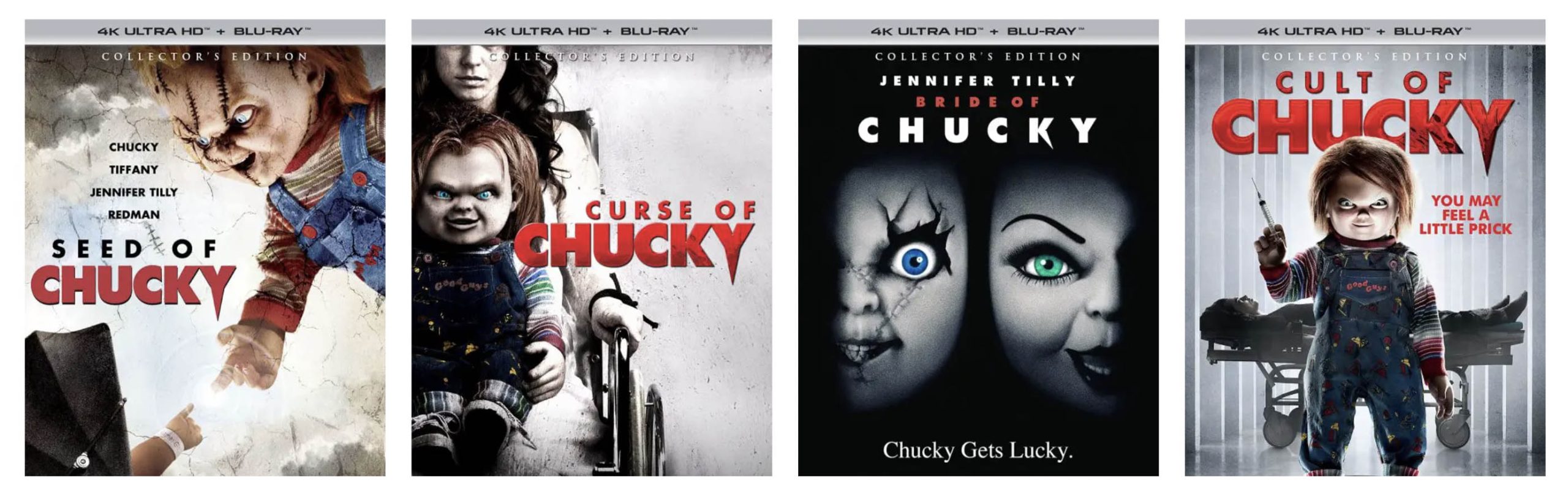 4k Chucky films on 4k Blu-ray