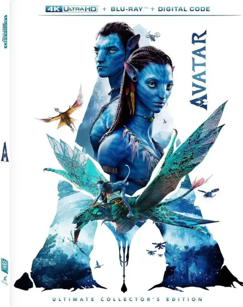 Avatar 2009 4k Blu-ray slipcover