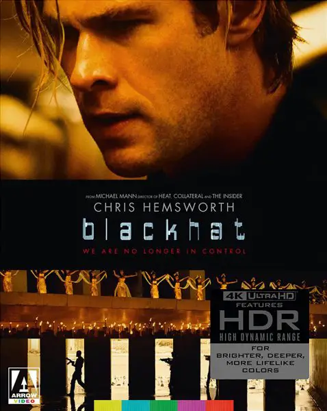 Blackhat (2015) 4k Blu-ray Arrow Video