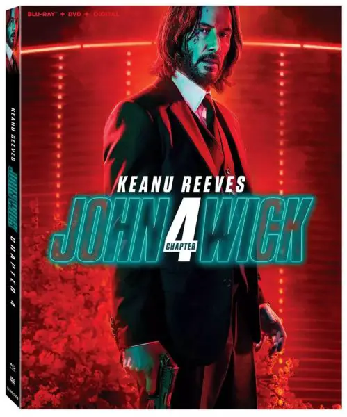 John Wick Chapter 4 Blu-ray front