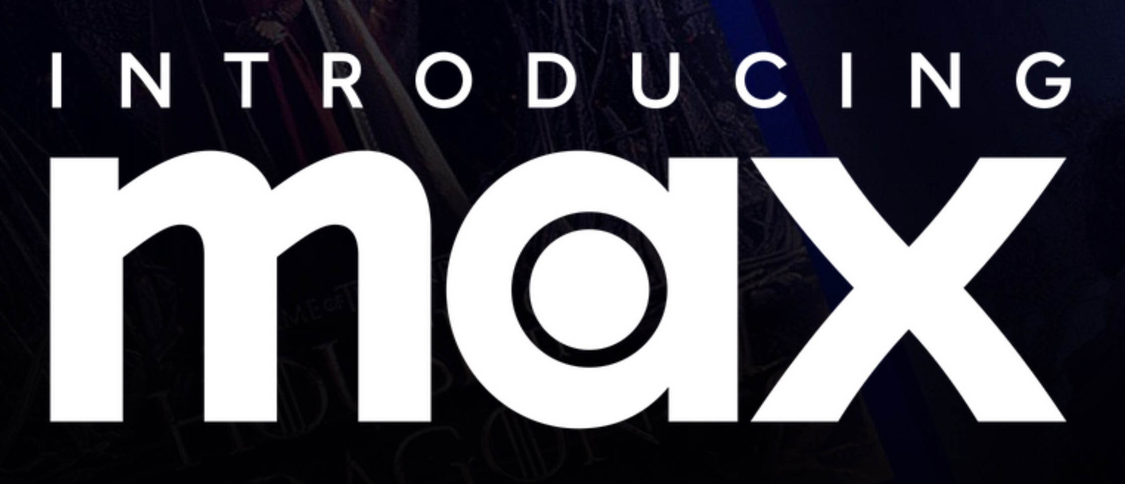 MAX logo with background