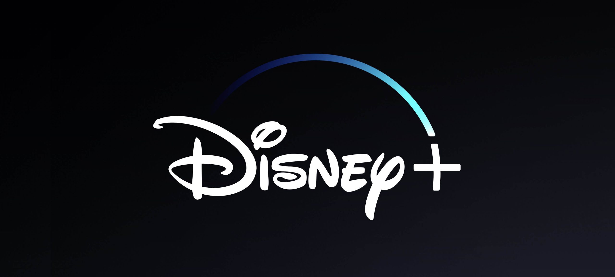 Disney + logo wide