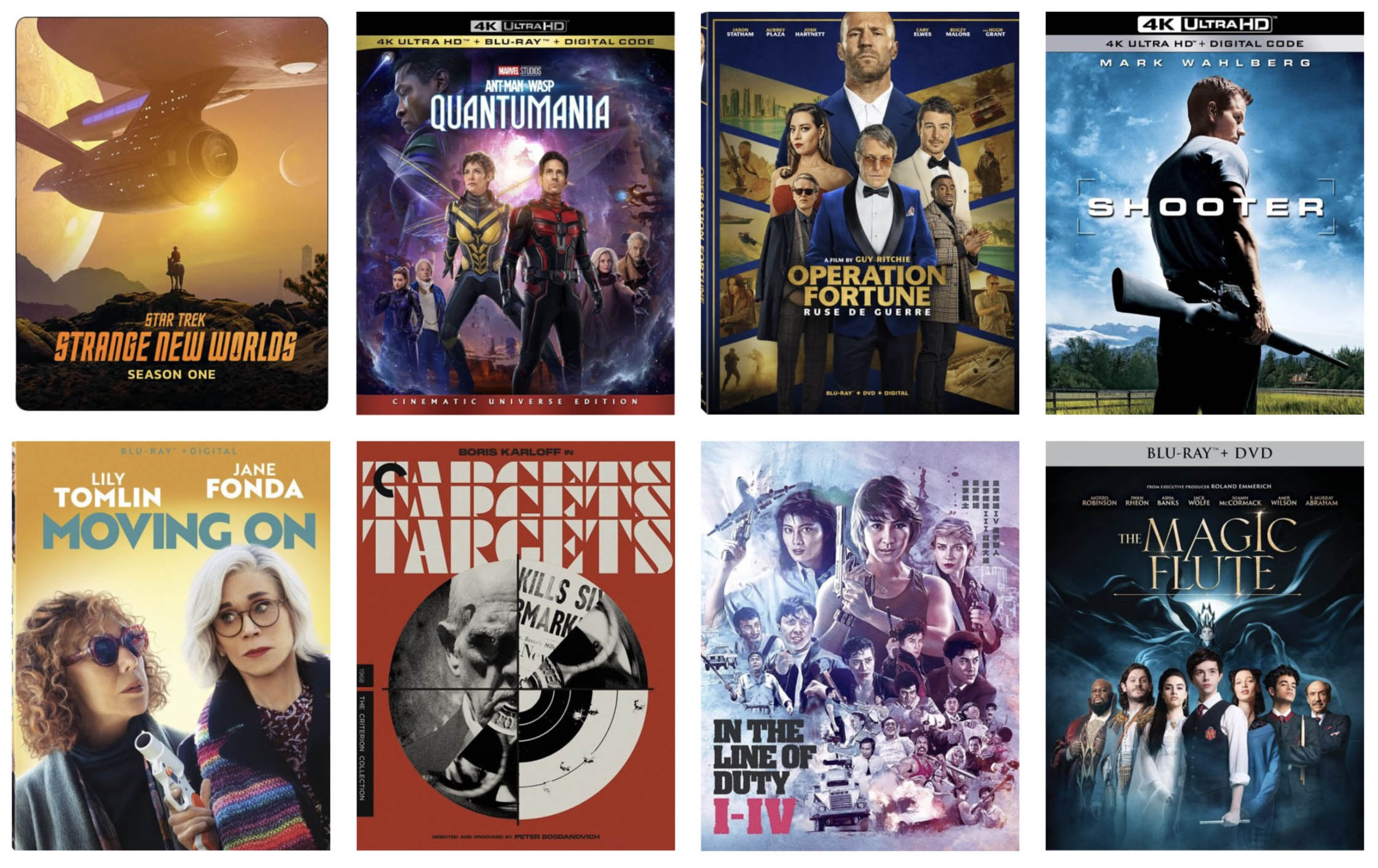New Blu-ray 4k Blu-ray releases May 16, 2023