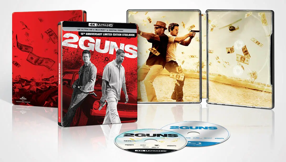 2 Guns 4k Blu-ray SteelBook Limited Edition 